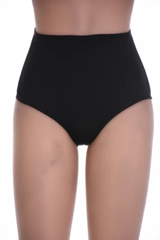 High-rise cotton Brazilian panties that smooth over the hip, with a breathable mesh back and moderate coverage.