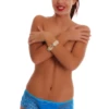 Soft floral lace boyshorts with a square-cut leg and cheeky back, a pretty low-coverage everyday cut.
