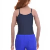Lightweight tank microfiber bodysuit with brazilian cut for a clean invisible line, an everyday base.
