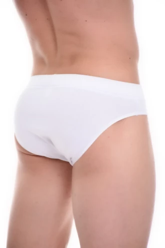 Supportive Tiara Galiano men's briefs in a soft cotton blend for close, low-bulk comfort.