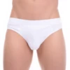 Soft cotton-blend men's briefs with a classic supportive cut and breathable everyday comfort.