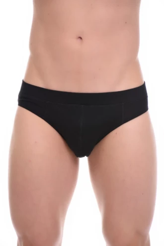 Soft cotton-blend briefs for men, a dependable underwear staple with a clean close fit.