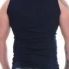 Everyday cotton-blend men's sleeveless top, soft and reliable from one wear to the next.