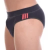 Breathable cotton men's briefs offering steady support with a light, low-bulk feel.