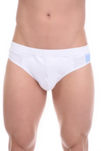 Soft cotton men's briefs with a touch of stretch for easy movement throughout the day.