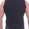 Breathable cotton men's sleeveless top that leaves the arms free, an easy staple for warm days.