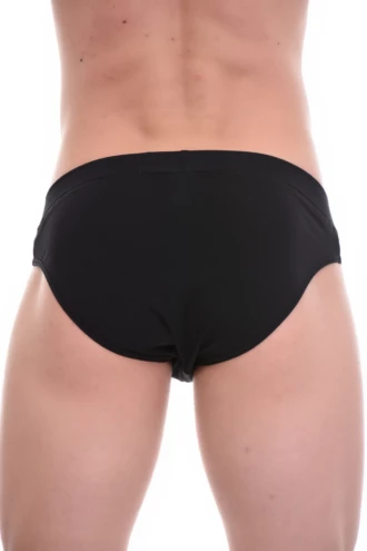 Close-cut cotton men's underwear that keeps everything in place with little bulk under clothing.