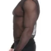Tiara Galiano mesh men's top with stretch and long sleeves, an easy layer for warmer or active days.