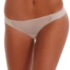 Breathable mesh Brazilian briefs in a clean solid finish, a light everyday staple with open sides.
