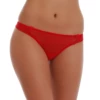 Mesh Brazilian briefs that sit low on the hip with a smooth plain fabric, breathable and airy.