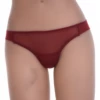 Light mesh Brazilian briefs with moderate back coverage and open sides, a clean everyday staple.