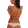 Mesh Brazilian briefs in a smooth solid finish with moderate coverage, light and airy for daily wear.