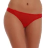 Light breathable mesh Brazilian panties with open sides, a clean low-rise everyday pair.