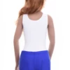 Microfiber bodysuit with scoop neck, wide straps and brazilian cut, a smooth lightweight base layer.