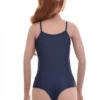 Breathable microfiber bodysuit by Tiara Galiano with scoop neck and hook-and-eye fastening, easy to wear.