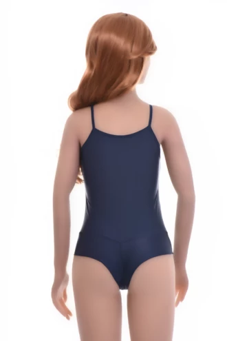 Breathable microfiber bodysuit by Tiara Galiano with scoop neck and hook-and-eye fastening, easy to wear.