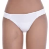 Low-rise microfiber Brazilian briefs with moderate coverage and no trim, a smooth no-show everyday pair.