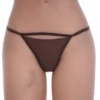 Seamless microfiber G-string in a soft fitted knit that feels smooth and comfortable for daily wear.