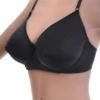 Everyday microfiber soft-cup bra with no padding for a natural line, smooth under close-fitting clothing.
