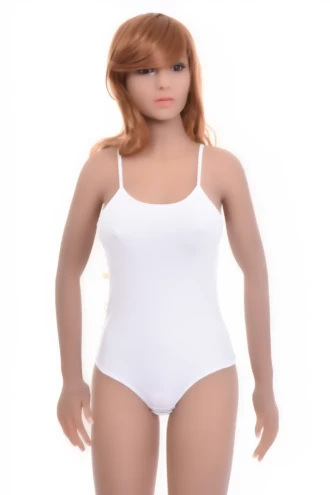 Smooth microfiber tank bodysuit with brazilian coverage, fine and invisible under fitted clothing.