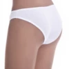 Plain breathable cotton bikini briefs with a low rise, a wardrobe basic in a smaller cut.