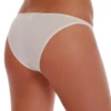 Plain breathable cotton briefs with a low hip rise and a smooth, slim waistband.
