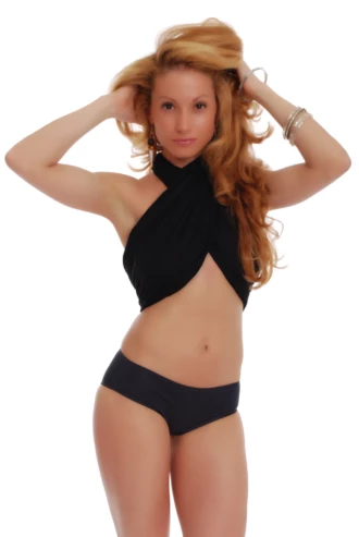 Plain cotton bikini briefs that breathe and sit close, an easy everyday pair with a high leg.