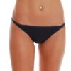 Plain cotton-blend bikini briefs by Tiara Galiano with mid coverage and a smooth waistband.