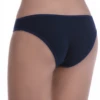 Plain cotton-blend briefs by Tiara Galiano with a high leg and a smooth, slim flat waistband.