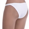 Plain everyday cotton briefs with a slim flat waistband that sits close without pressing in.