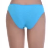 Plain everyday cotton briefs with a high leg line, a dependable basic in a smaller cut.