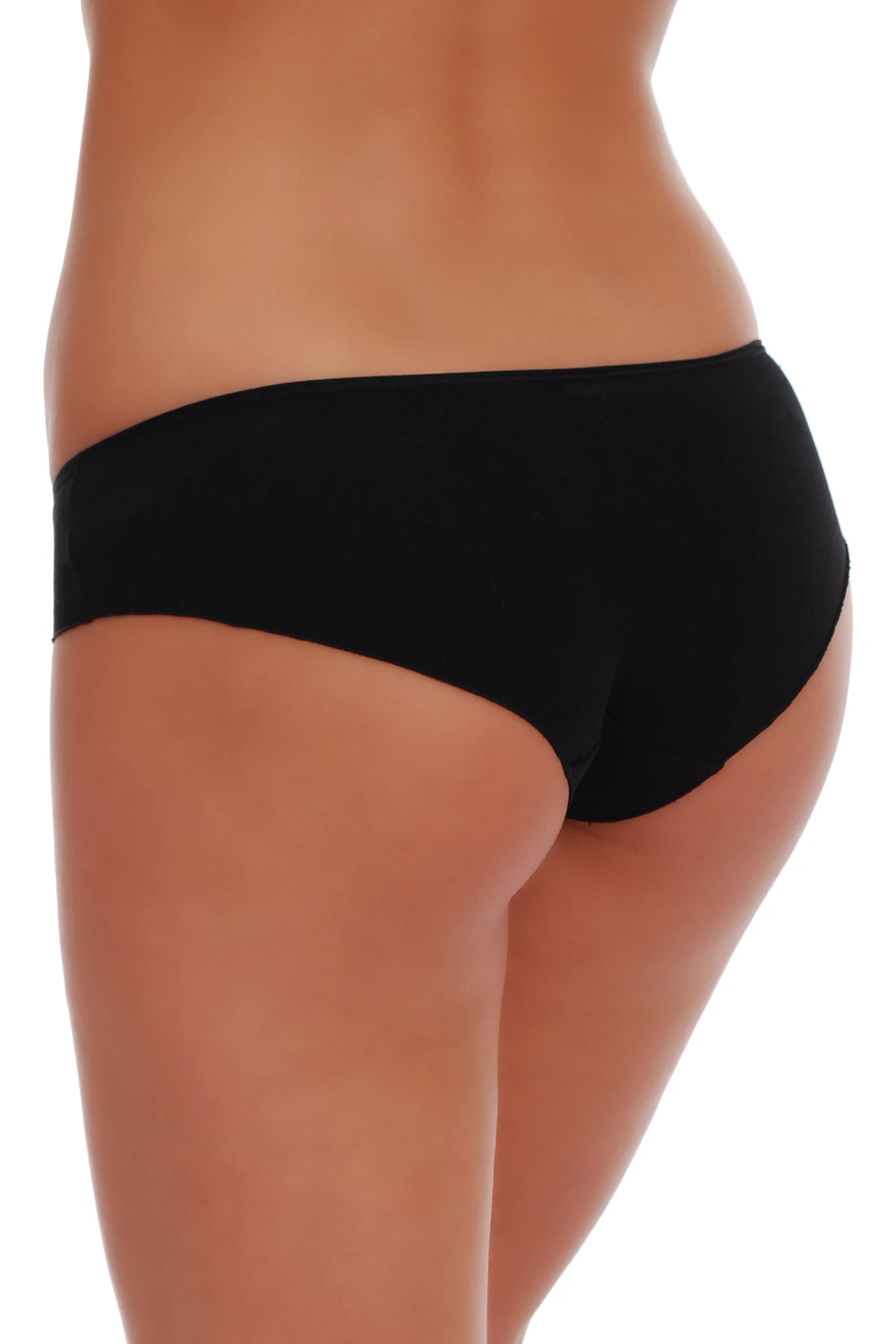 Plain everyday cotton briefs from Tiara Galiano that stay smooth under jeans and trousers.