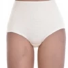 Plain high-waisted cotton briefs from Tiara Galiano with full back coverage and a wide band.
