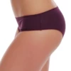 Plain mid-coverage cotton briefs with a slim flat waistband that sits smooth under everyday clothes.
