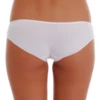 Plain mid-coverage cotton briefs that sit close without pressing in, with a slim smooth waistband.