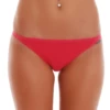 Plain soft cotton bikini briefs with breathable mid coverage and a smooth waistband.