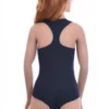 Scoop-neck cotton bodysuit by Tiara Galiano with racerback and wide straps, an easy everyday staple.
