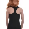 Scoop-neck cotton bodysuit by Tiara Galiano with racerback and wide straps, an easy everyday staple.