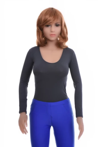 Scoop-neck cotton bodysuit by Tiara Galiano, easy under a cardigan or on its own with denim.