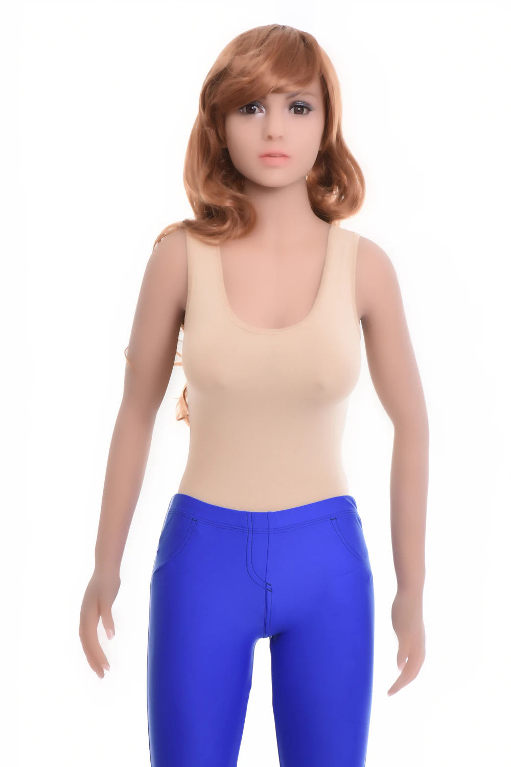 Scoop-neck cotton bodysuit by Tiara Galiano on wide straps, a wardrobe basic under shirts and knitwear.