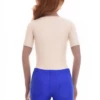Scoop-neck microfiber bodysuit by Tiara Galiano shaped like a tee, a smooth base layer under shirts and knits.