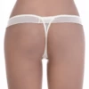 Light sheer mesh thong that sits low on the hip with nothing to break the line, breathable everyday cut.