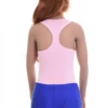 Sleeveless racerback cotton tank bodysuit with scoop neck, smooth under a shirt or worn with jeans.