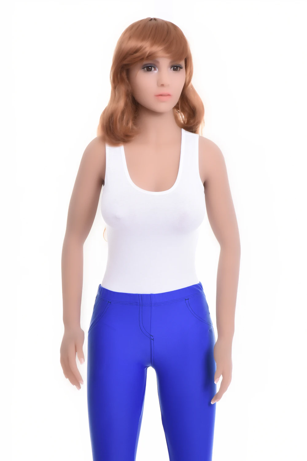 Sleeveless scoop-neck cotton bodysuit by Tiara Galiano on wide straps, a true everyday wardrobe basic.