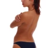 Smooth high-leg microfiber bikini briefs from Tiara Galiano with a soft, ridge-free waistband.