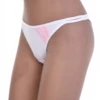 Soft breathable cotton bikini briefs from Tiara Galiano, a simple staple in a compact size.