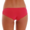 Soft breathable cotton bikini briefs by Tiara Galiano with a high leg and smooth low waistband.
