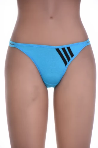 Soft cotton-blend bikini briefs by Tiara Galiano with a high leg and slim flat waistband.