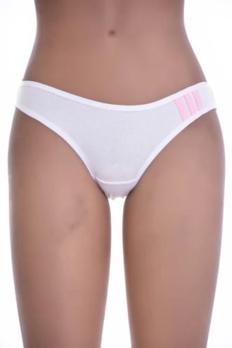 Soft cotton-blend bikini briefs from Tiara Galiano with a high leg and smooth flat waistband.