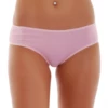 Soft everyday cotton-blend bikini briefs from Tiara Galiano with the classic mid-coverage line.